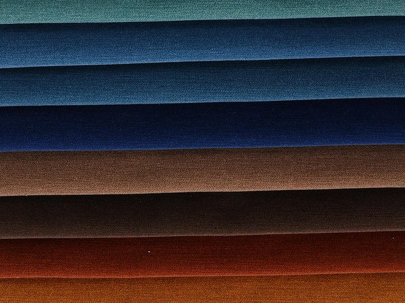 Brushed German velvet printed sofa fabric