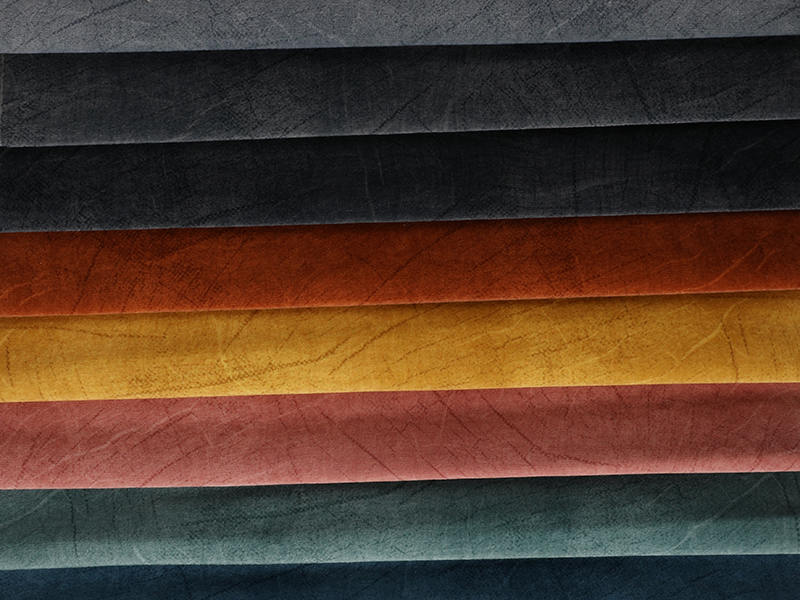Easy Clean Breathable Comfortable Frosted Velvet Fabric For Sofa Furniture